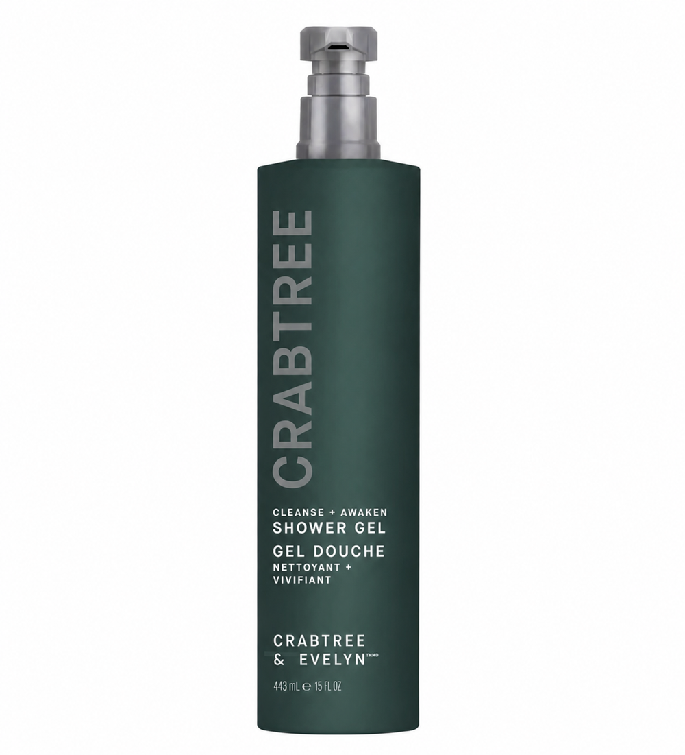 Crabtree & Evelyn Cleanse + Awaken Shower Gel 443ml