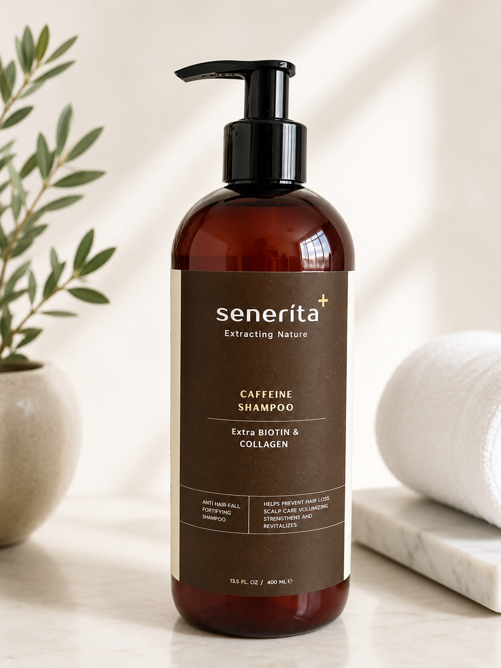 Senerita+ Caffeine Shampoo 400ml