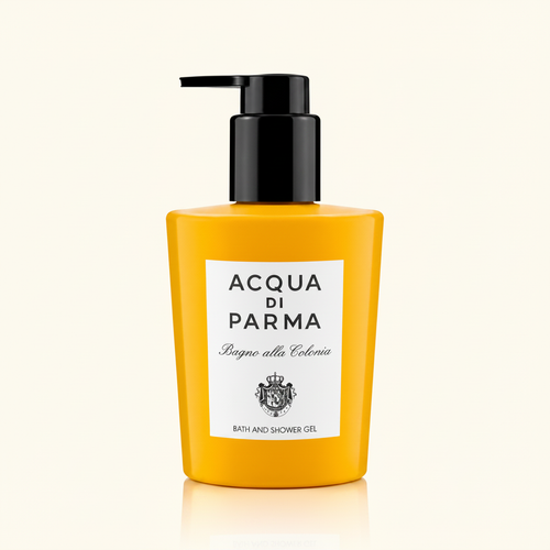 Acqua di Parma Alle Colonia Bath & Shower Gel 300ml on cream background