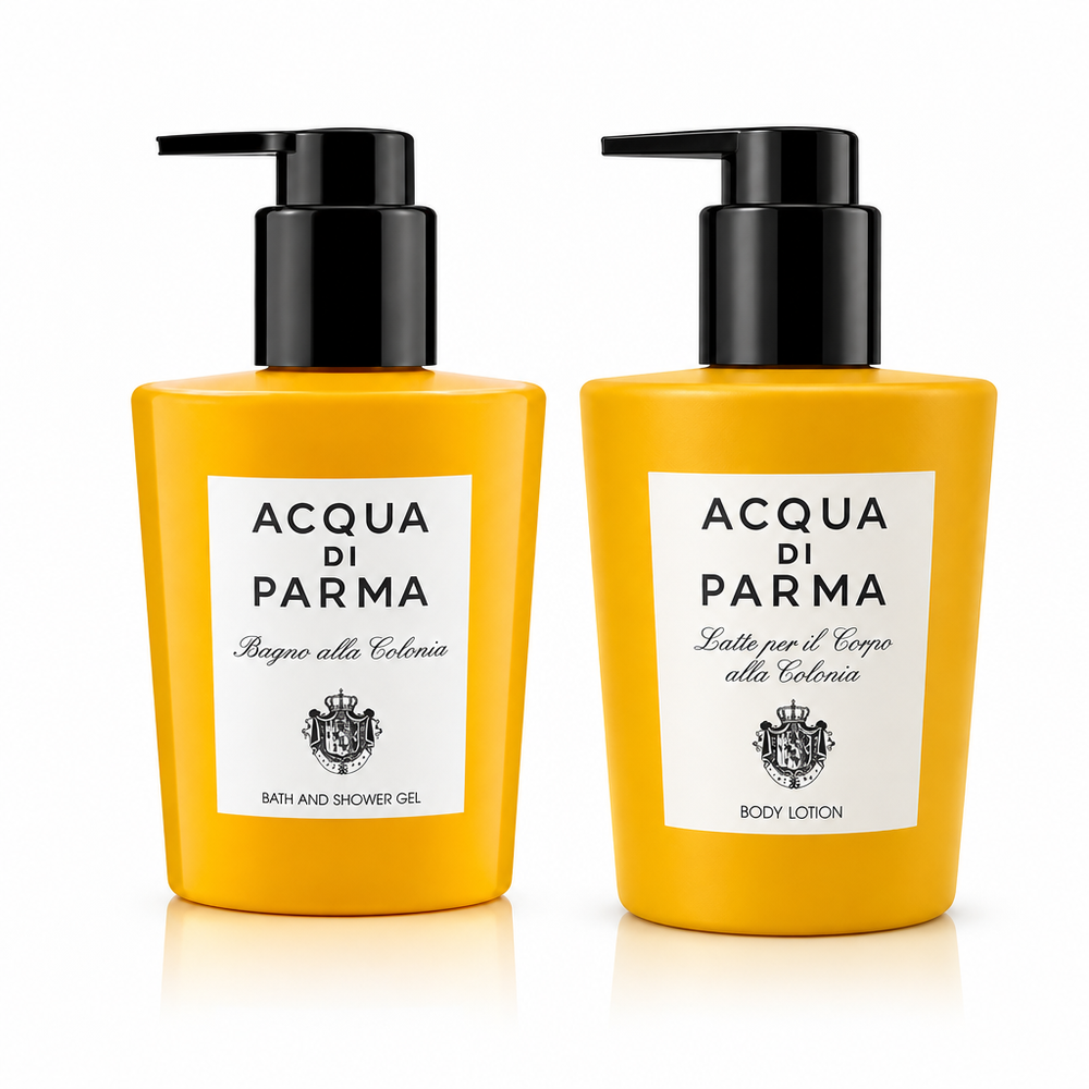 Acqua di Parma Alle Colonia Bath & Shower Gel & Body Lotion Set — 300ml Each
