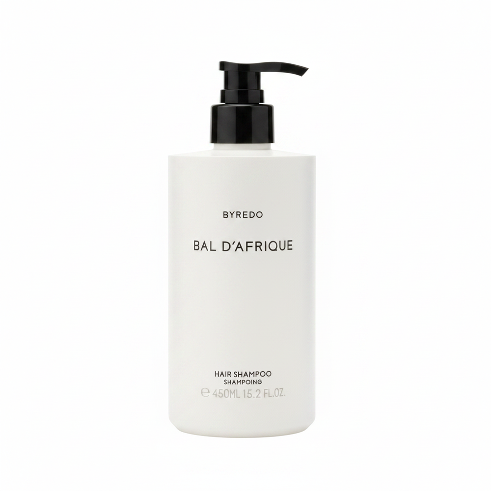 Byredo Bal D'Afrique Hair Shampoo 450ml on white background