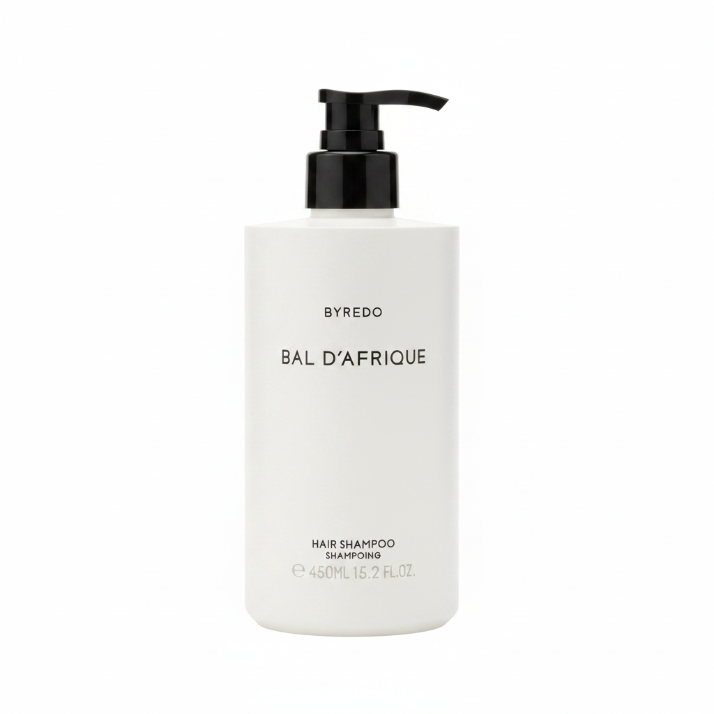 Byredo Bal D'Afrique Hair Shampoo 450ml on white background