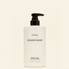 Byredo Mojave Ghost Body Lotion 450ml on cream background