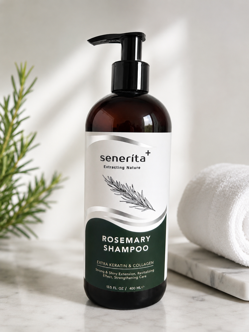 Senerita+ Rosemary Shampoo 400ml
