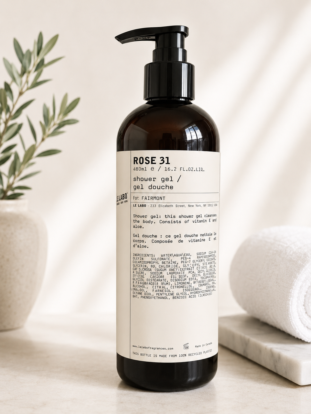 Le Labo Rose 31 Shower Gel 480ml