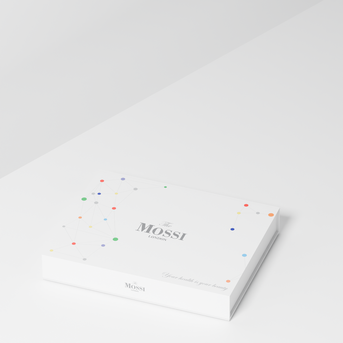 The Mossi London 6-Month Complete Hair Loss Care Kit presentation box