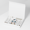 The Mossi London 6-Month Complete Hair Loss Care Kit open presentation box